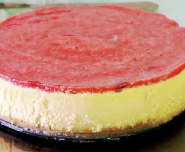 Simple Strawberry cheesecake